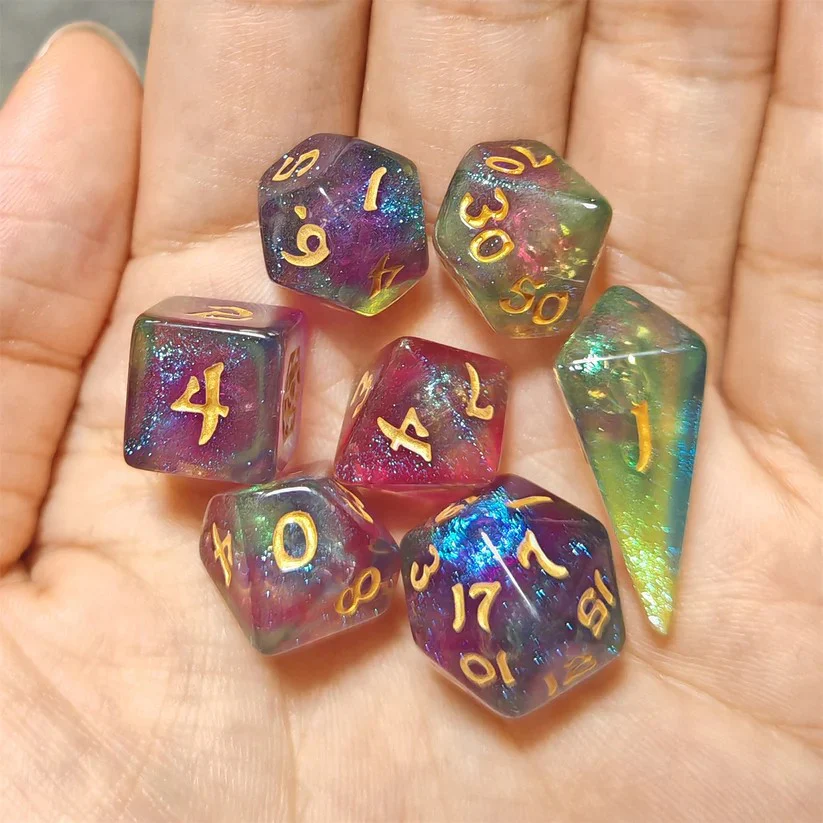 MINI POLYMER RPG DICE SET