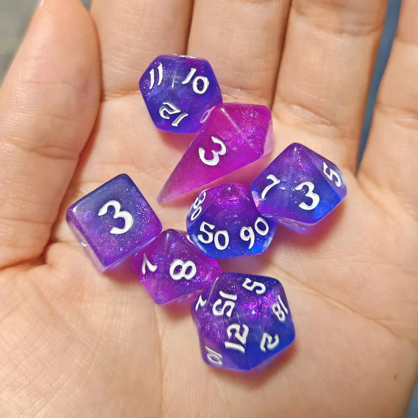 MINI POLYMER RPG DICE SET
