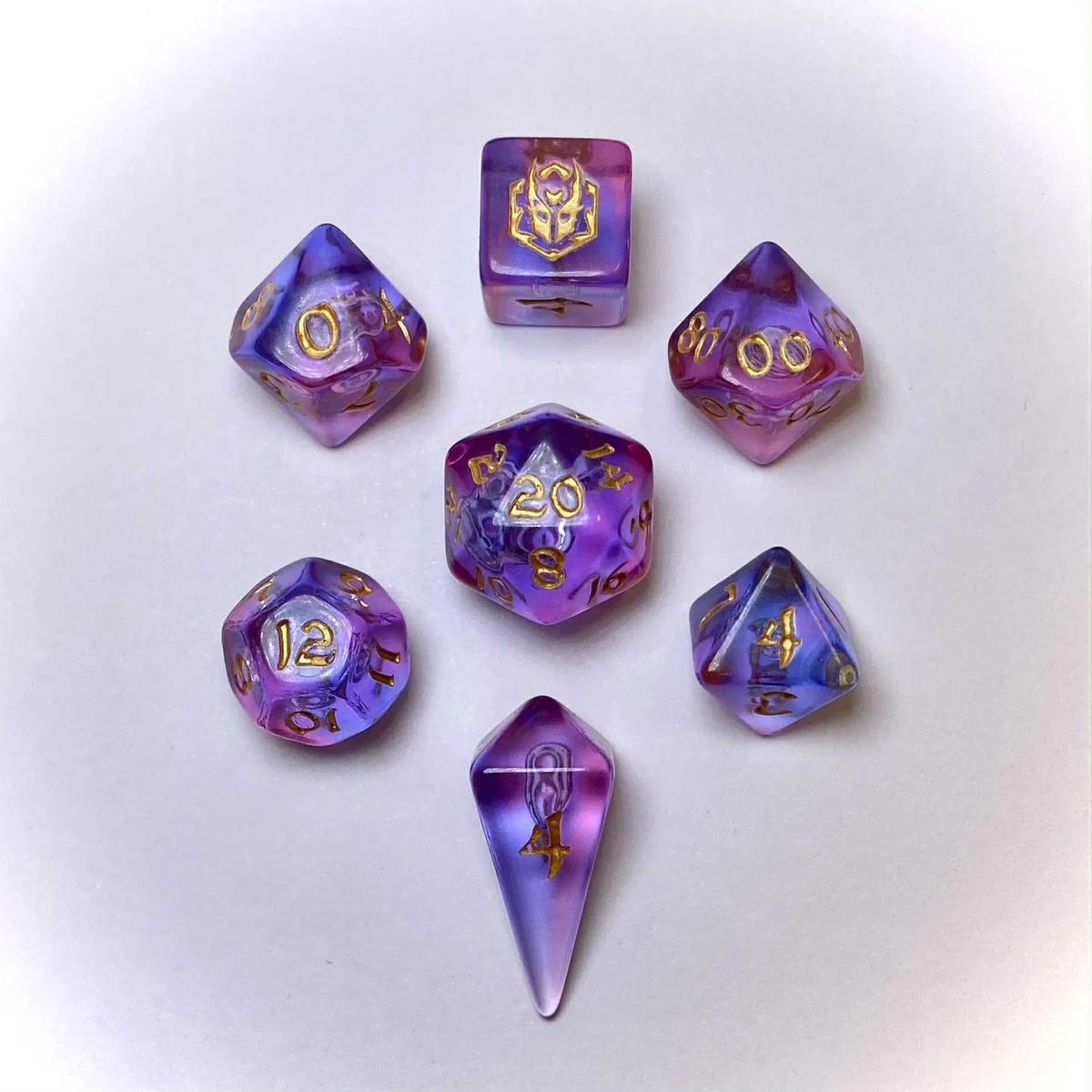MINI POLYMER RPG DICE SET