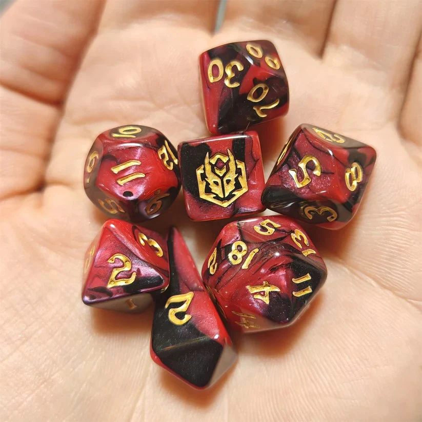 MINI POLYMER RPG DICE SET