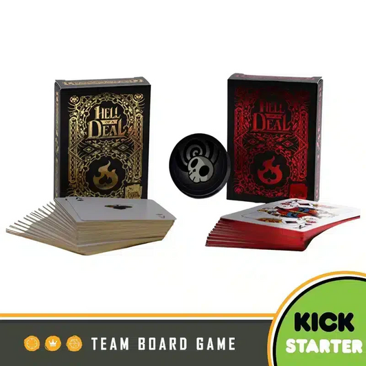 HELL OF A DEAL DELUXE FOIL POKER DECKS