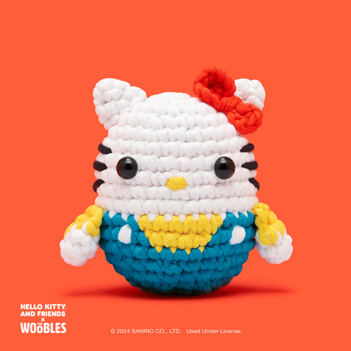 HELLO KITTY WOOBLES CROCHET KIT
