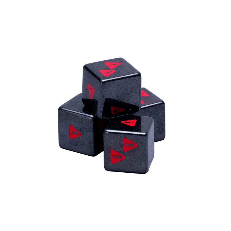 MOONRAKERS HEMATITE HAZARD DICE