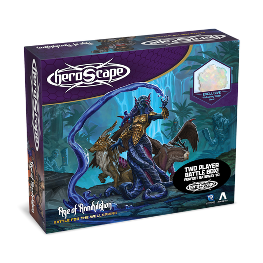 HEROSCAPE BATTLE FOR THE WELLSPRING BATTLE BOX