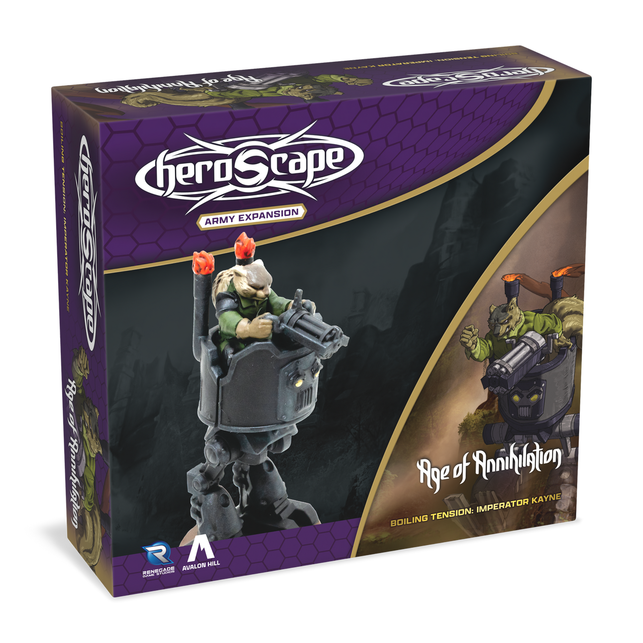 HEROSCAPE BOILING TENSION IMPERATOR KAYNE