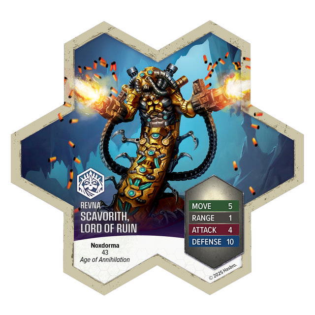 HEROSCAPE BOILING TENSION - SCAVORITH LORD OF RUIN