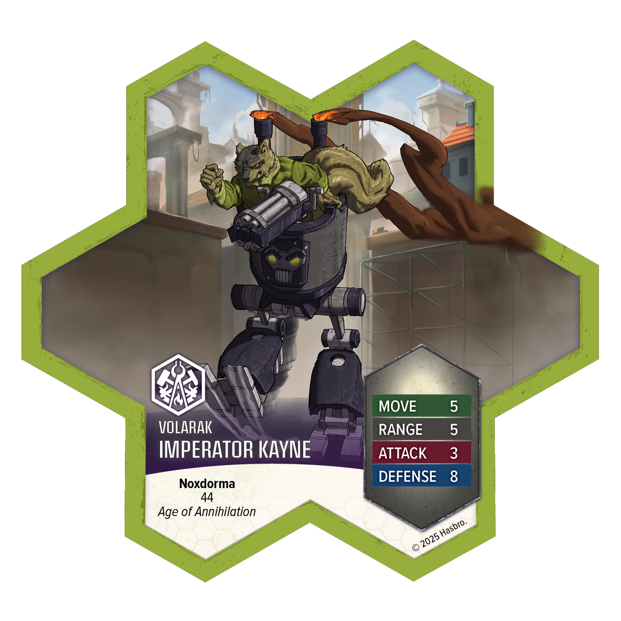 HEROSCAPE BOILING TENSION - IMPERATOR KAYNE PREMIUM PAINTED EDITION