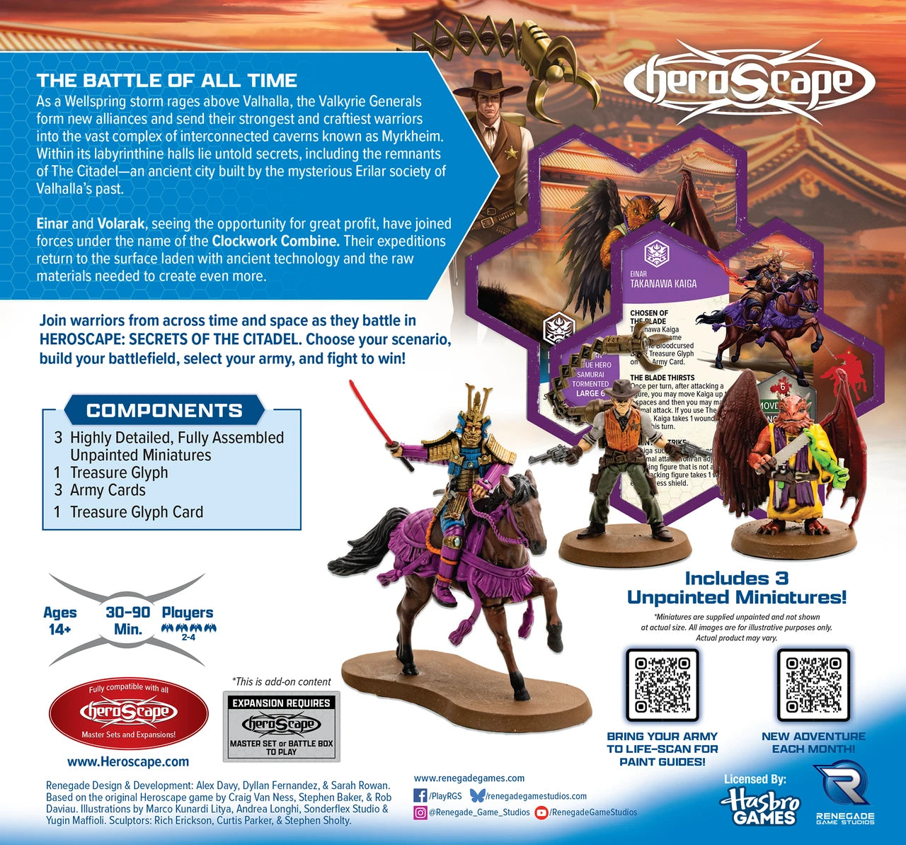 HEROSCAPE SECRETS OF THE CITADEL CROOKED CREW OF THE CLOCKWORK COMBINE