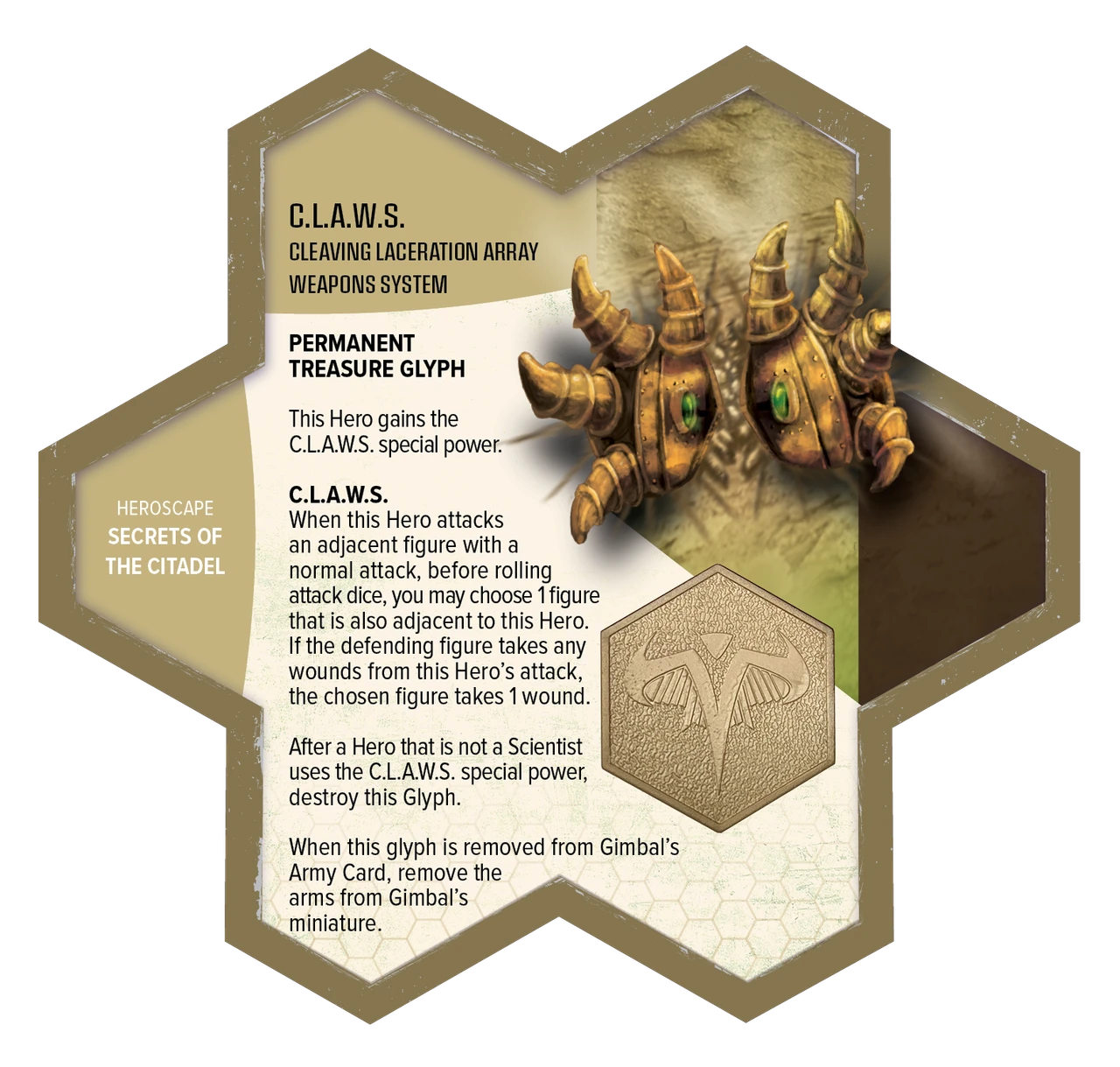 HEROSCAPE SECRETS OF THE CITADEL CLOCKWORK COMBINE RESEARCH EXPEDITION