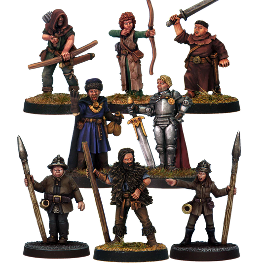 7 TV HISTORICAL STARTER MINIATURE SET