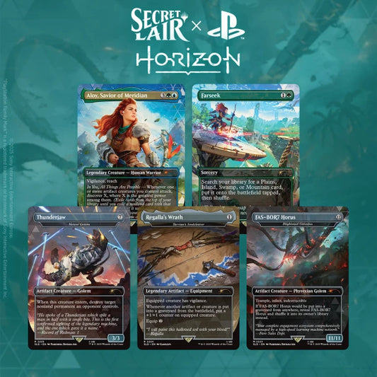 MAGIC THE GATHERING SECRET LAIR DROP - HORIZON ZERO DAWN: INTO THE FORBIDDEN WEST