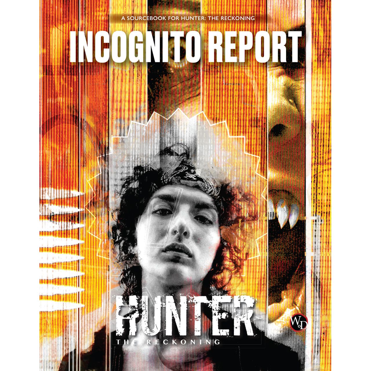 HUNTER THE RECKONING RPG INCOGNITO REPORT SOURCEBOOK