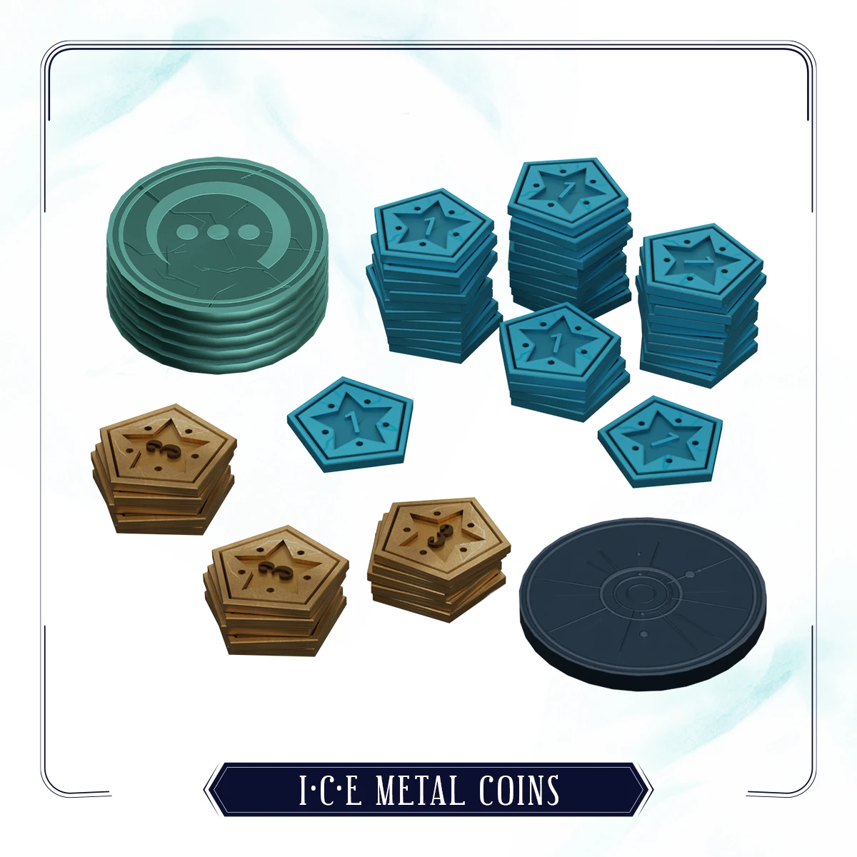 ICE METAL COINS