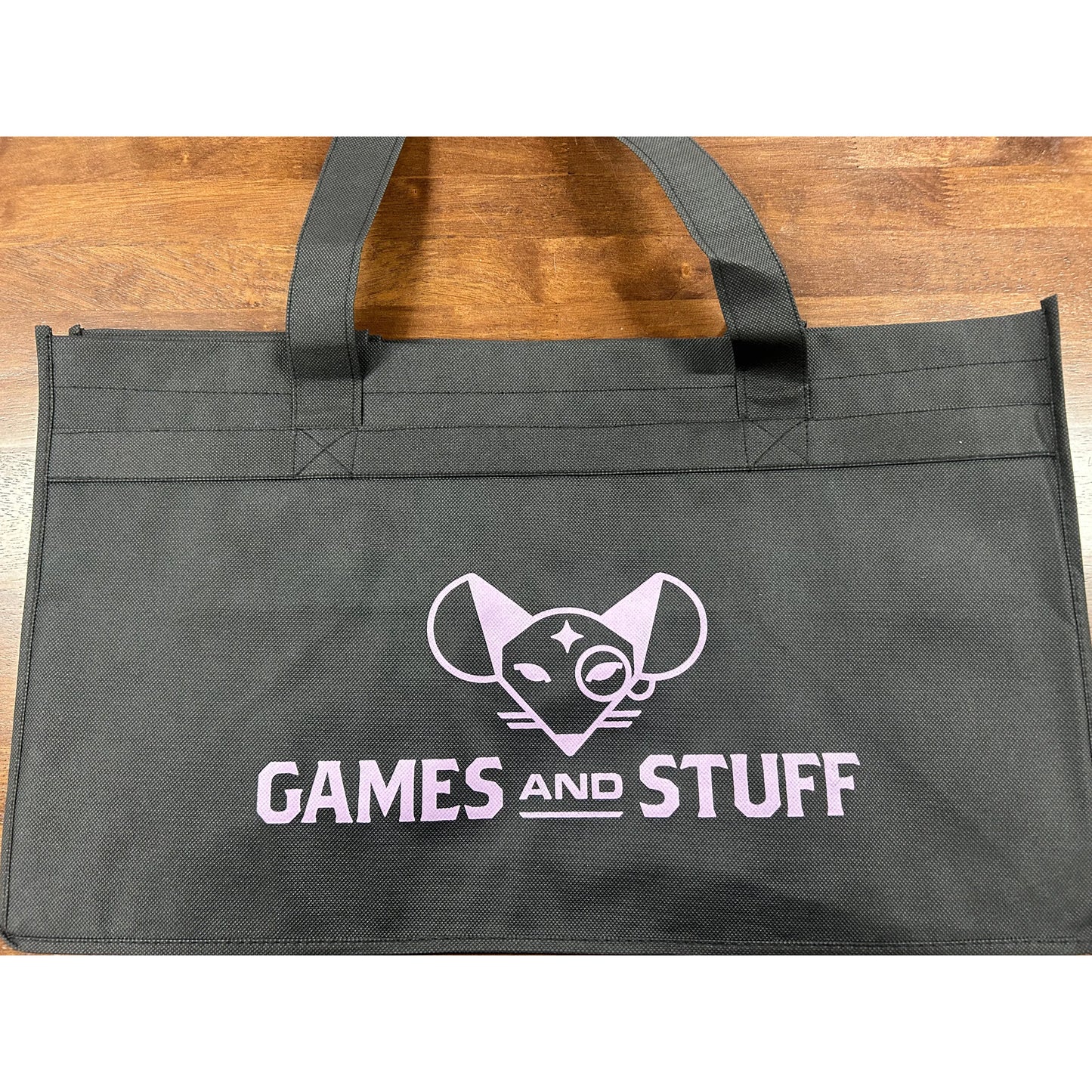 GAMES & STUFF LARGE TOTE