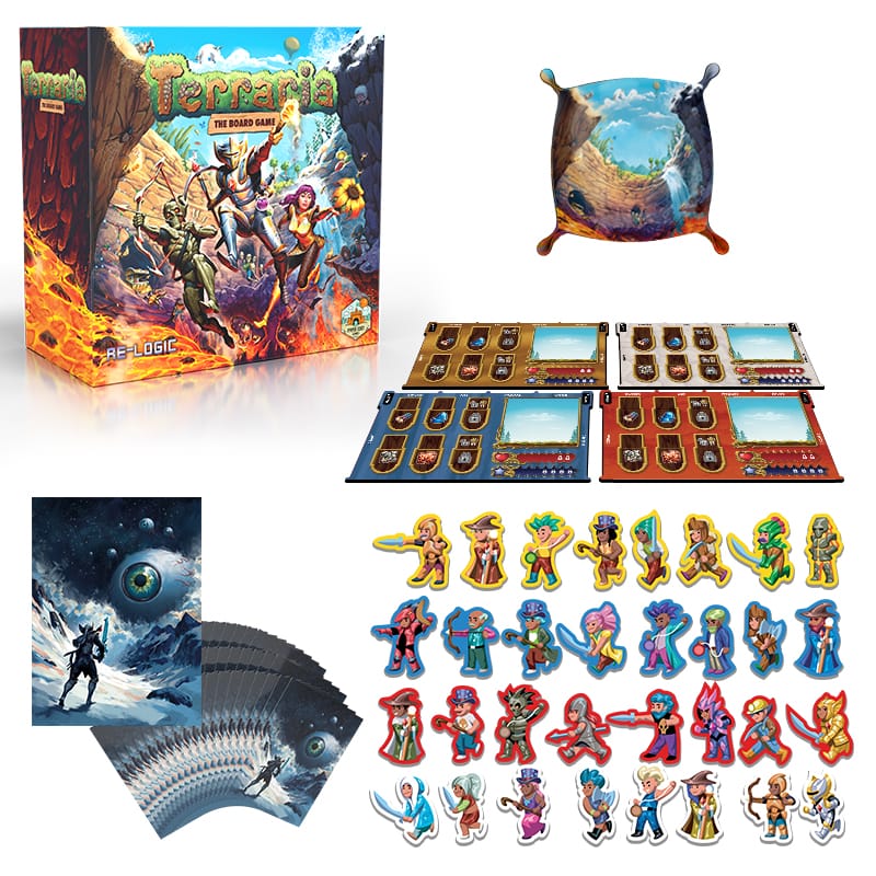 TERRARIA THE BOARD GAME HELLSTONE EDITION