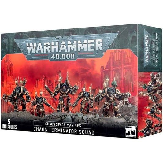 CHAOS SPACE MARINES CHAOS TERMINATOR SQUAD