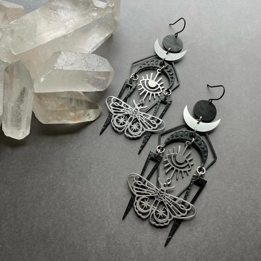 MYSTIC MOTH EARRINGS