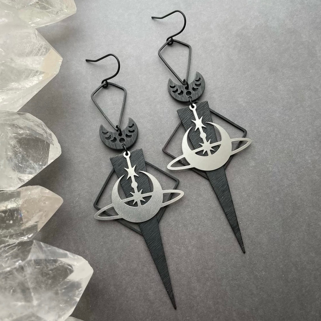 MODERN MOON EARRINGS