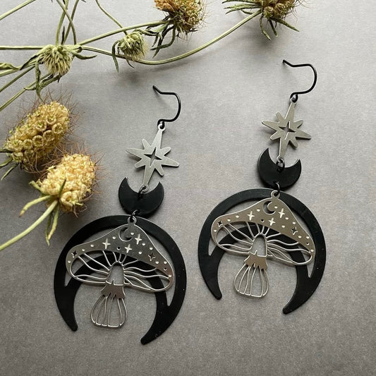 MYSTIC MUSHROOM EARRINGS