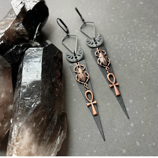 EGYPTIAN AFTERLIFE EARRINGS