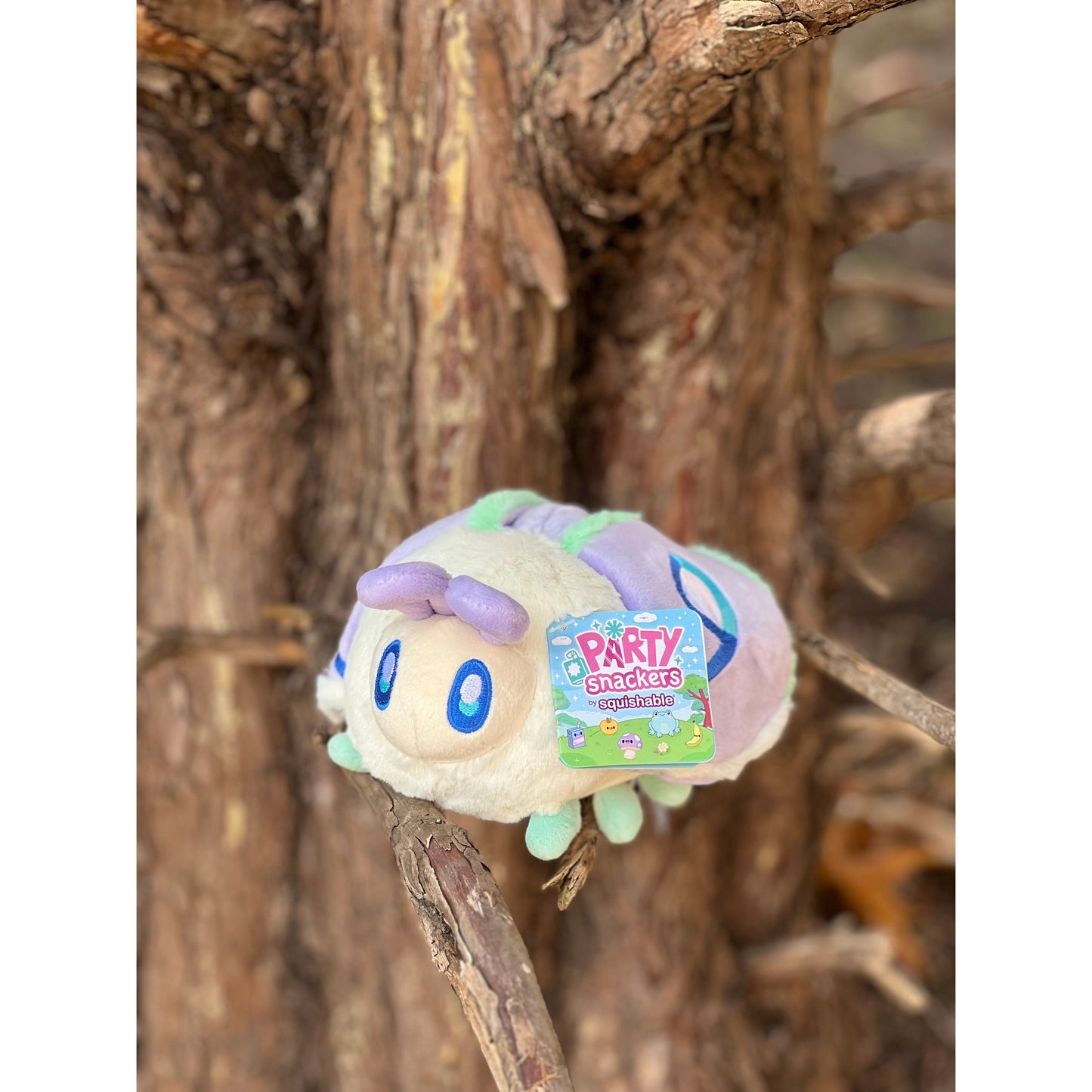 SQUISHABLE SNACKER LILAC LUNA MOTH