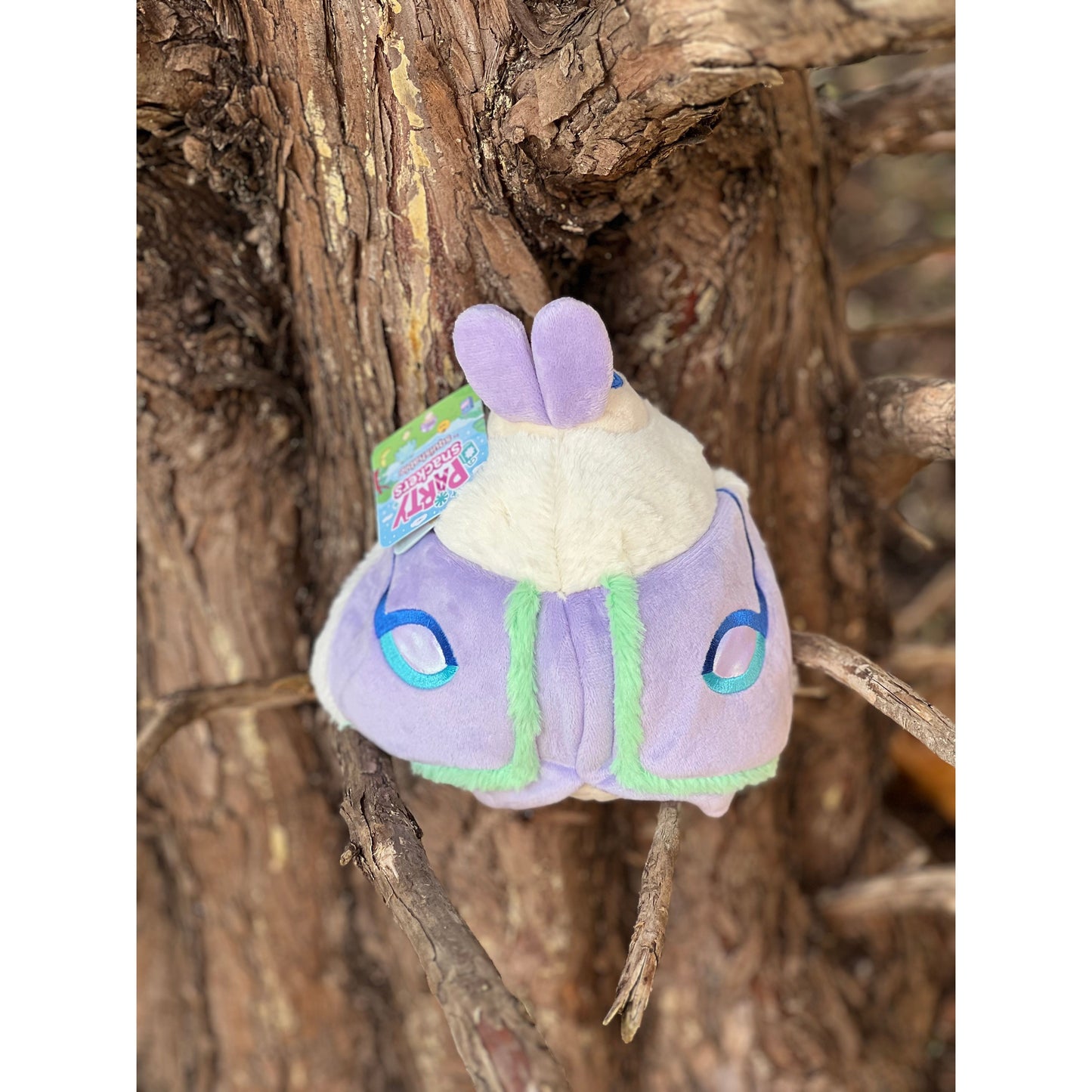 SQUISHABLE SNACKER LILAC LUNA MOTH