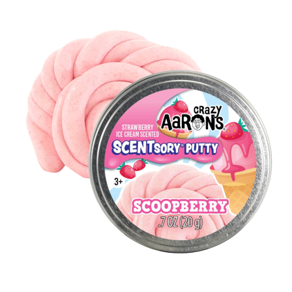 CRAZY AARON'S THINKING PUTTY SCENTSORY SERIES 2.75" TIN