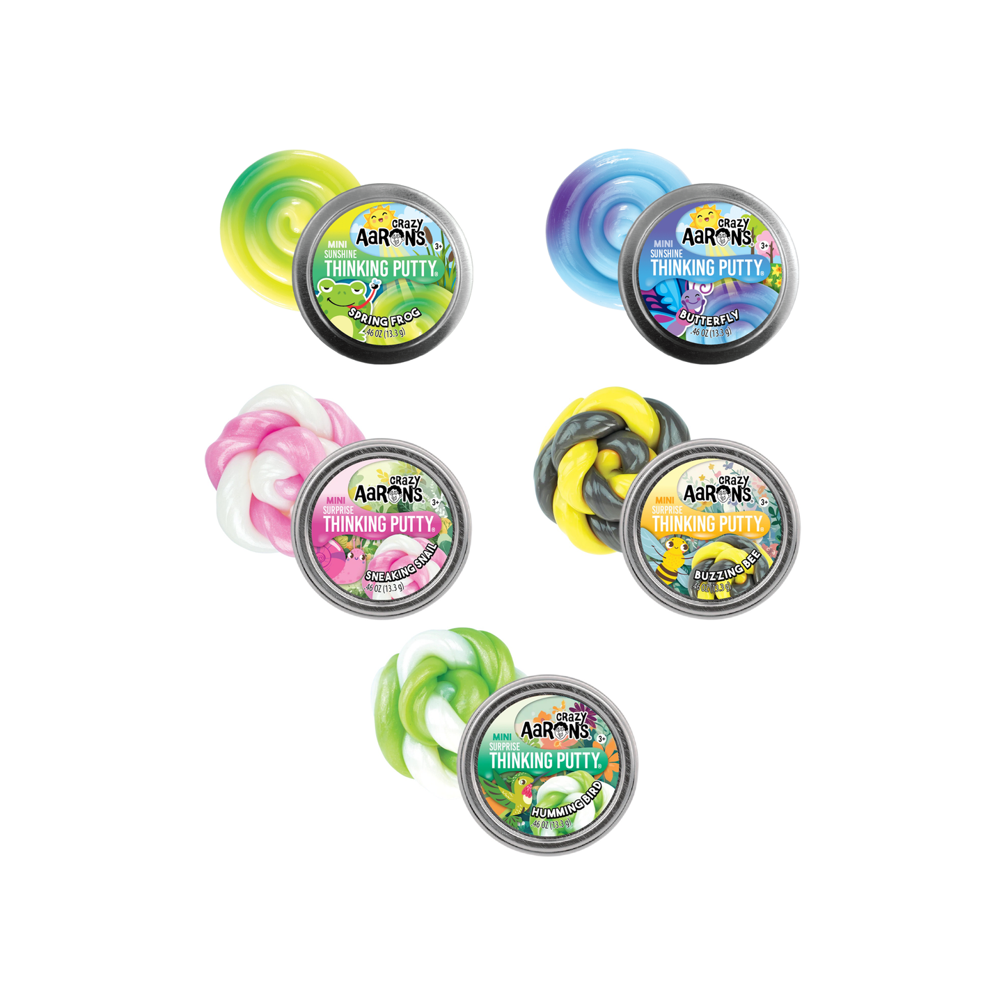 CRAZY AARON'S MINI SPRING THINKING PUTTY