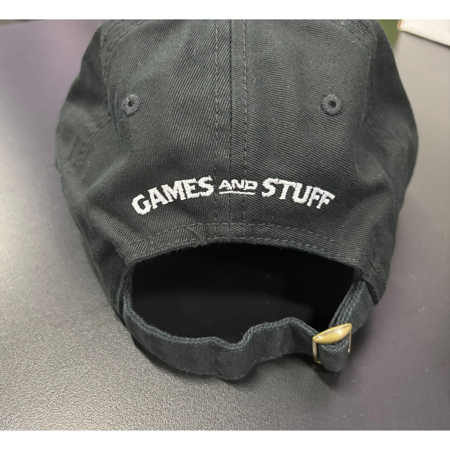 GAMES AND STUFF MISCHIEF LOGO DAD CAP