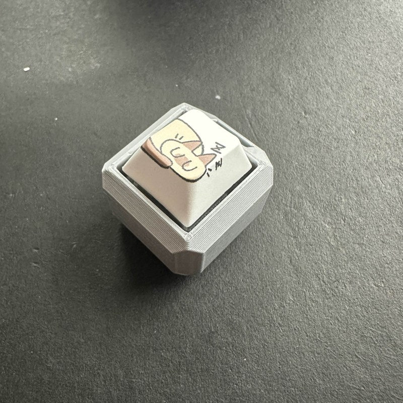 CLICKYVERSE WHITE CAT ONE KEY CLICKER