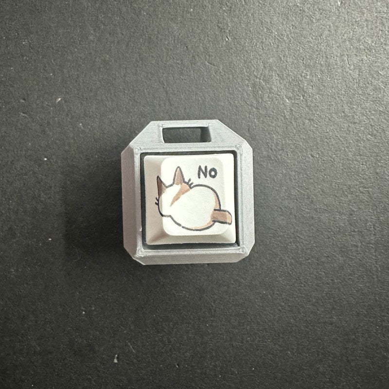 CLICKYVERSE WHITE CAT ONE KEY CLICKER