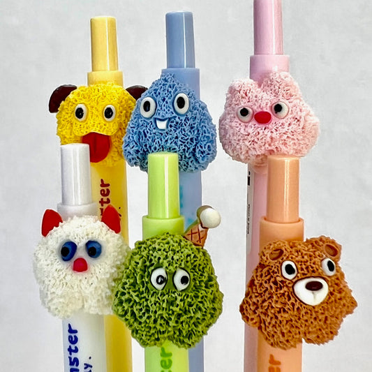 MONSTER FAMILY RETRACTABLE GEL PEN
