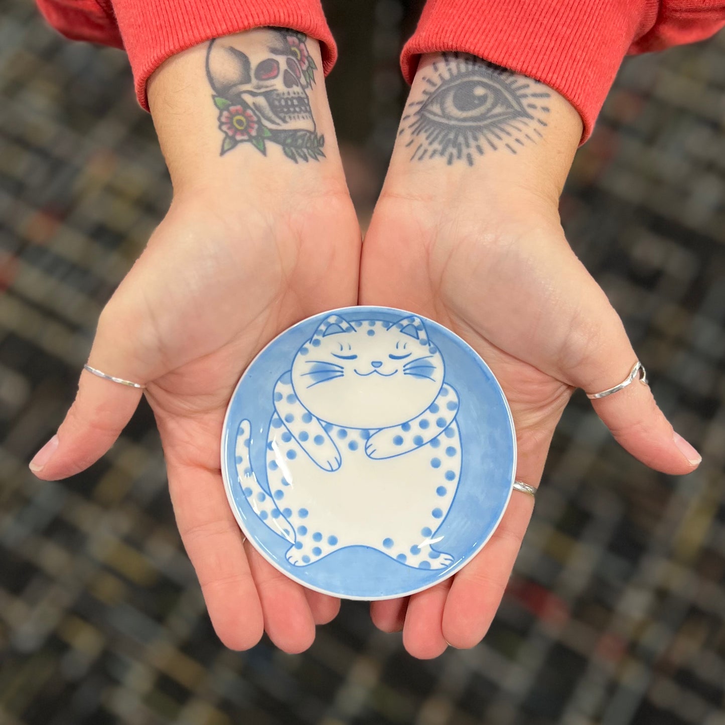 CHONKER CAT TRINKET DISH