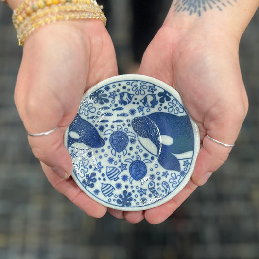 MARINE ANIMALS TRINKET DISH