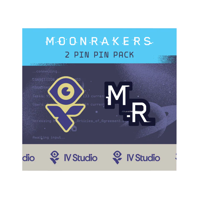 MOONRAKERS 2 PIN SET