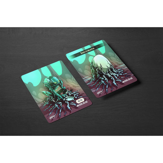 EVOKE THE ART - INCUBATE DOUBLE-SIDED METAL TOKEN