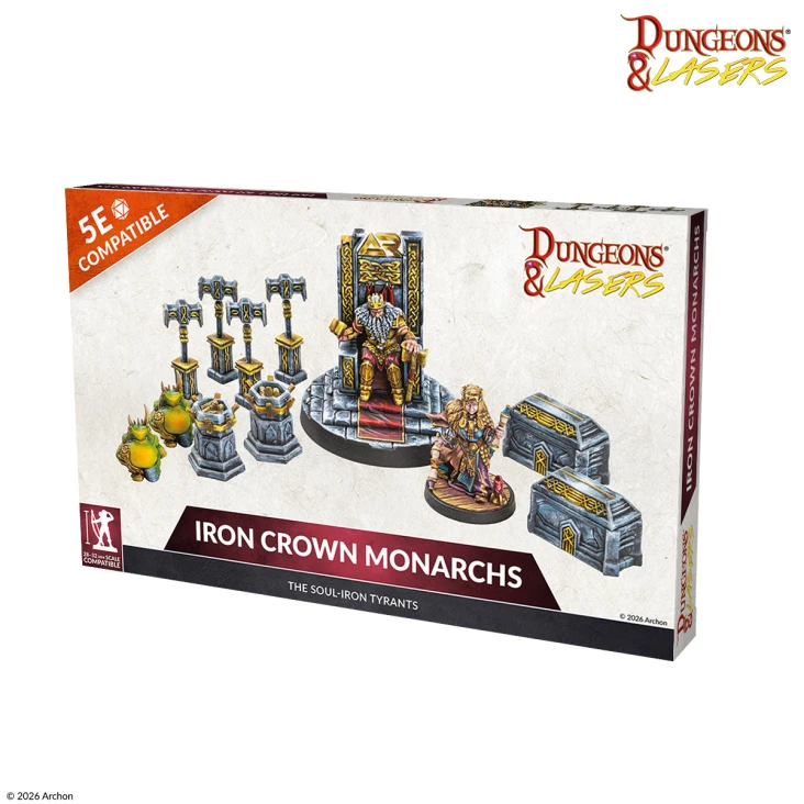 DUNGEONS & LASERS IRON CROWN MONARCHS
