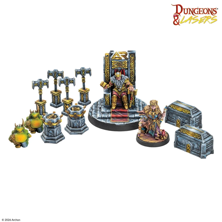 DUNGEONS & LASERS IRON CROWN MONARCHS