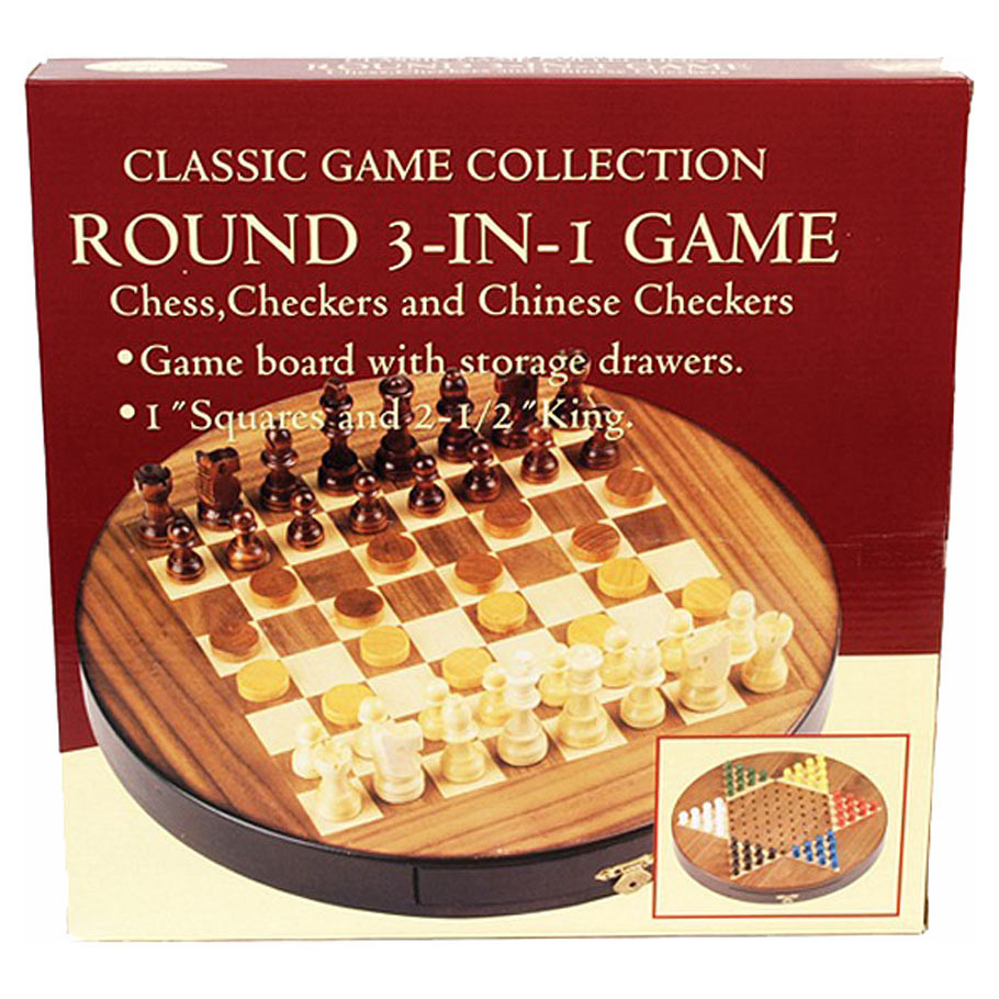 3 IN 1 ROUND CLASSIC GAME SET