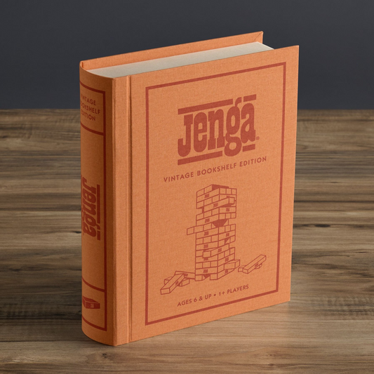JENGA VINTAGE BOOKSHELF EDITION