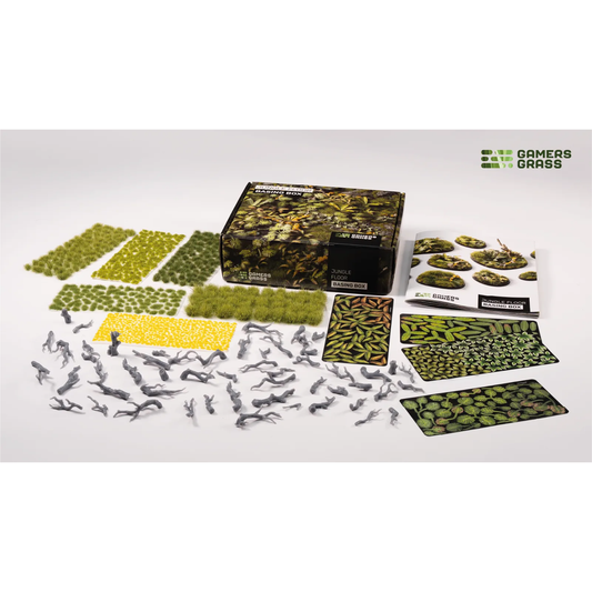 GAMERS GRASS JUNGLE FLOOR BASING BOX