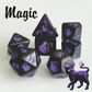KITTY CLACKS 7 PC DICE SET: MAGIC