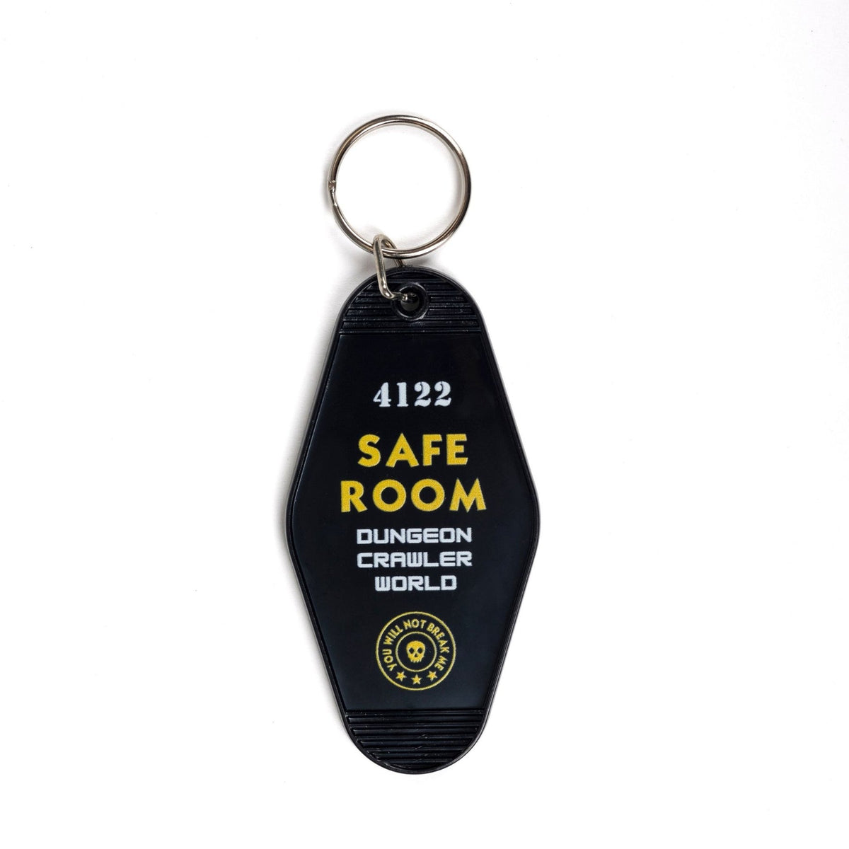 DUNGEON CRAWLER CARL SAFE ROOM KEYCHAIN