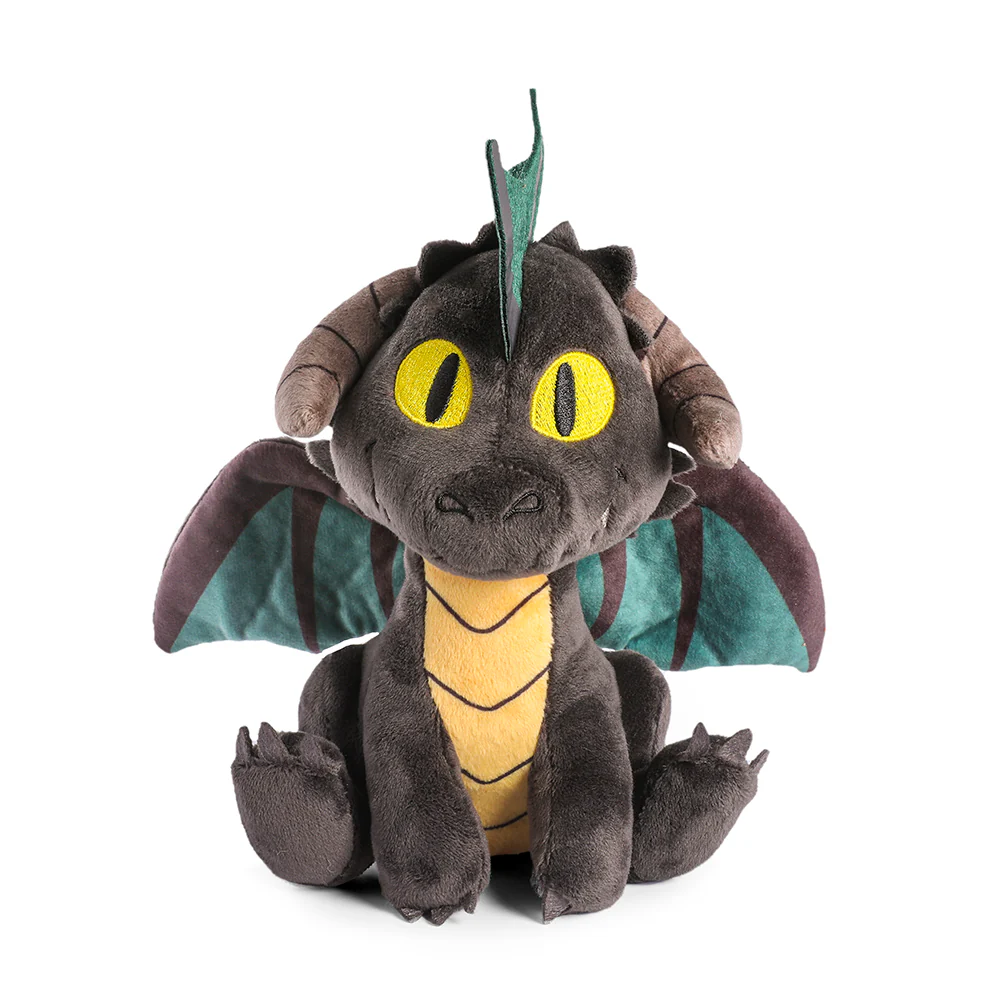 PHUNNY PLUSH BLACK DRAGON