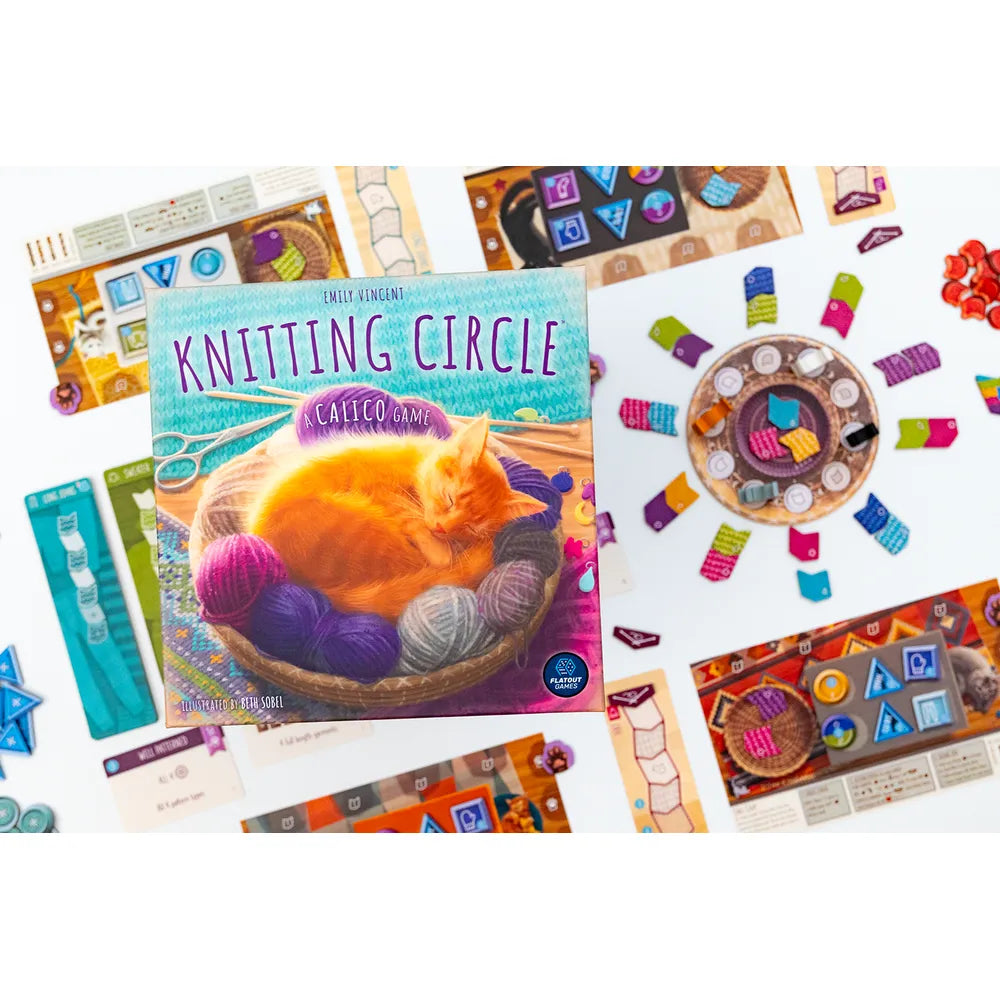 KNITTING CIRCLE A CALICO GAME KICKSTARTER EDITION