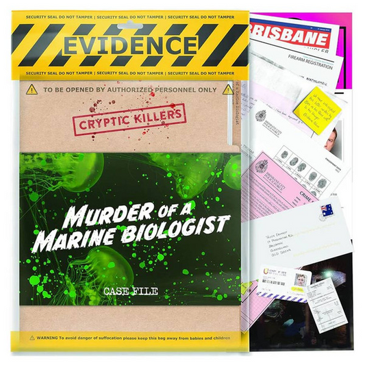 CRYPTIC KILLERS: MURDER OF A MARINE BIOLOGIST