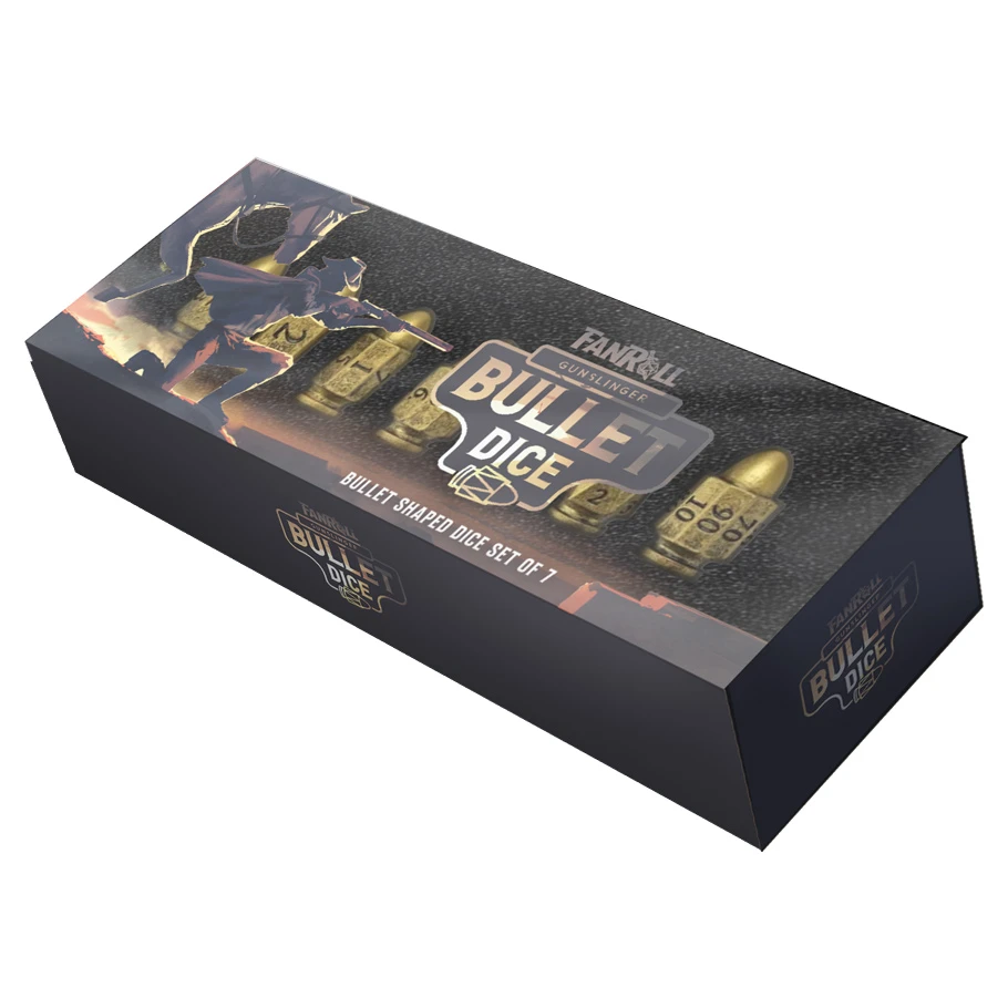GUNSLINGER BULLET DICE SET
