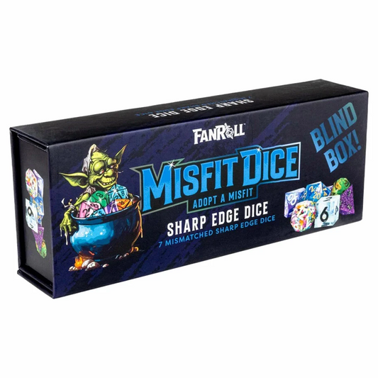 FANROLL MISFIT DICE: ADOPT A MISFIT SHARP EDGE DICE SET