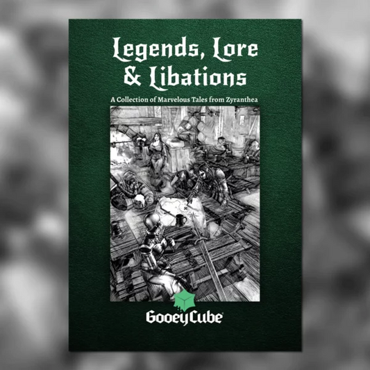 GOOEY CUBE LORE AND LIBATIONS