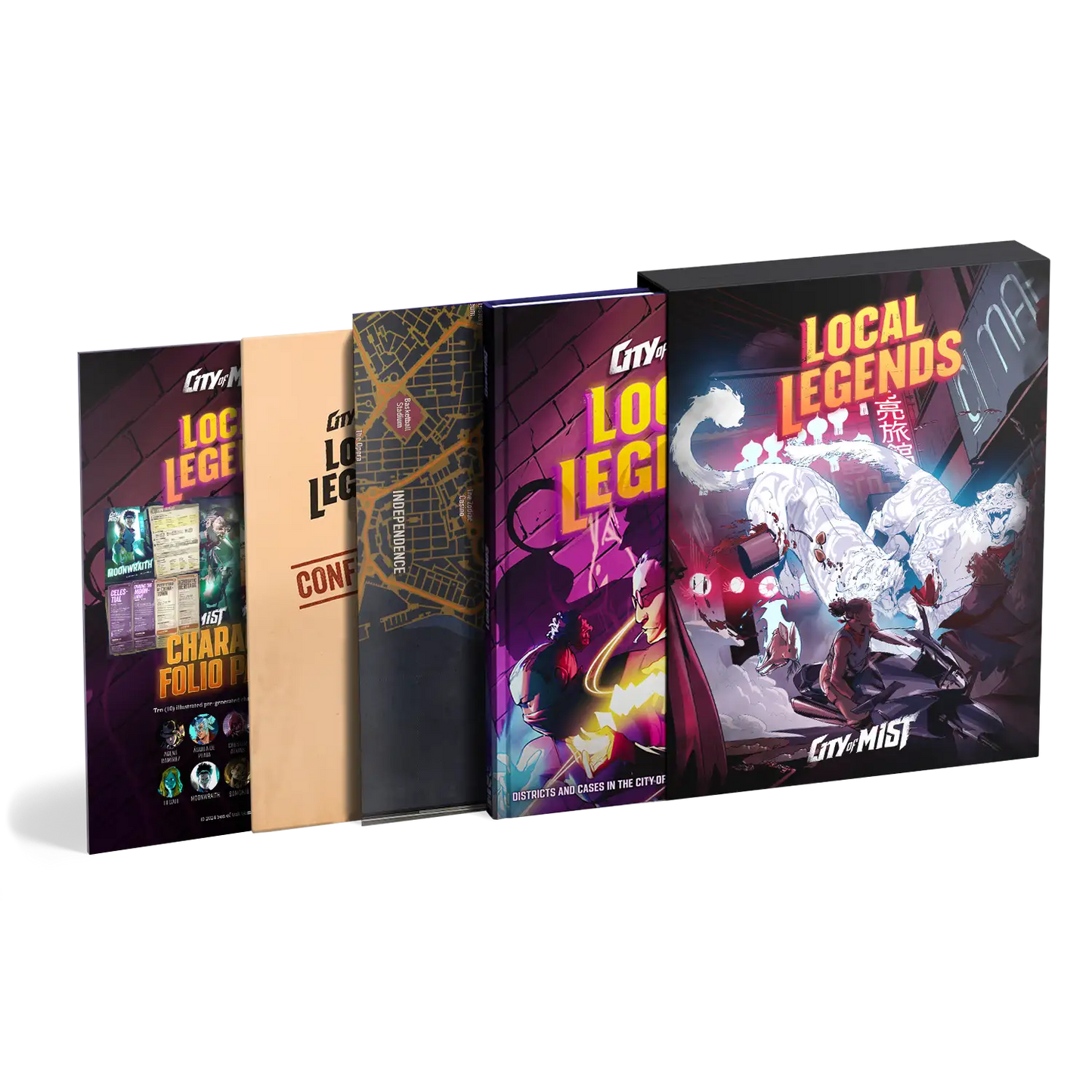 CITY OF MIST: VIGILANTE SET